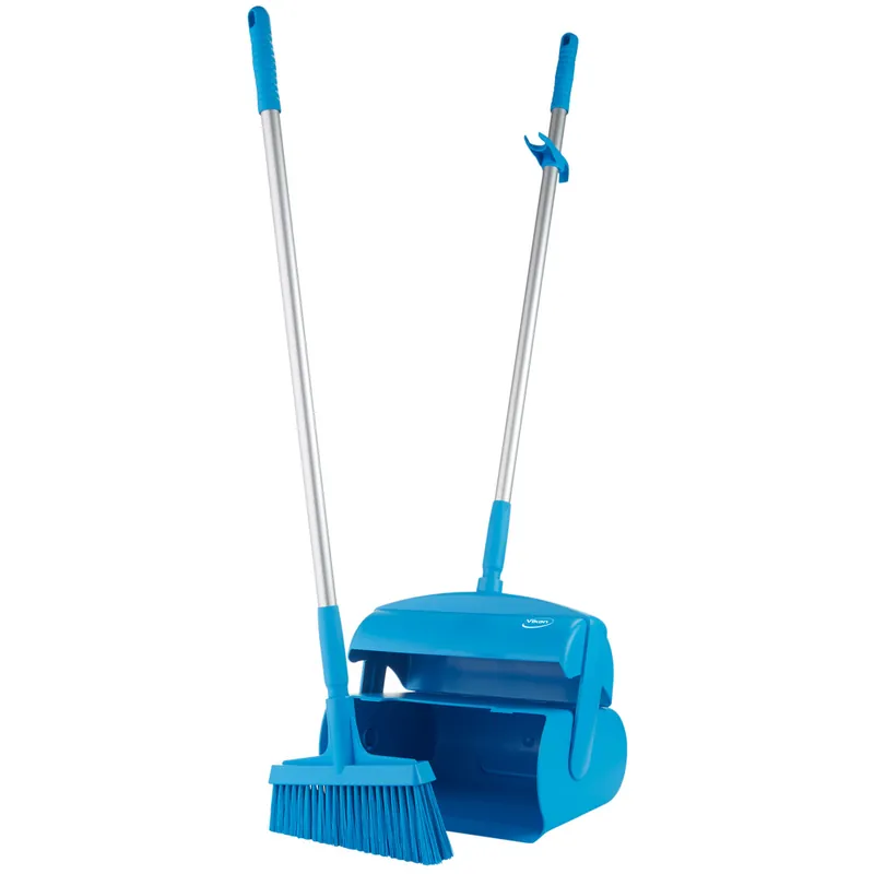 Vikan Kehrschaufelset mit Besen blau 'Vikan' Top-Angebot