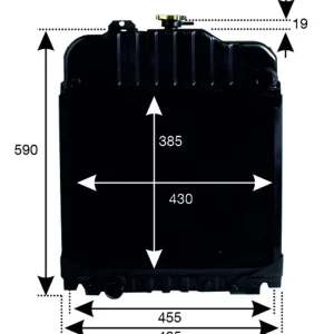 Kühler Steyr Serie M9000, 9000M mit Sisu Motor Knallerangebot