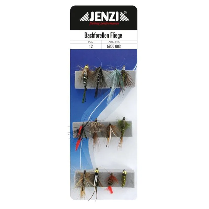 Bachforelle Fliege Fliegenset 12 Stk/Pkg Begrenztes Angebot