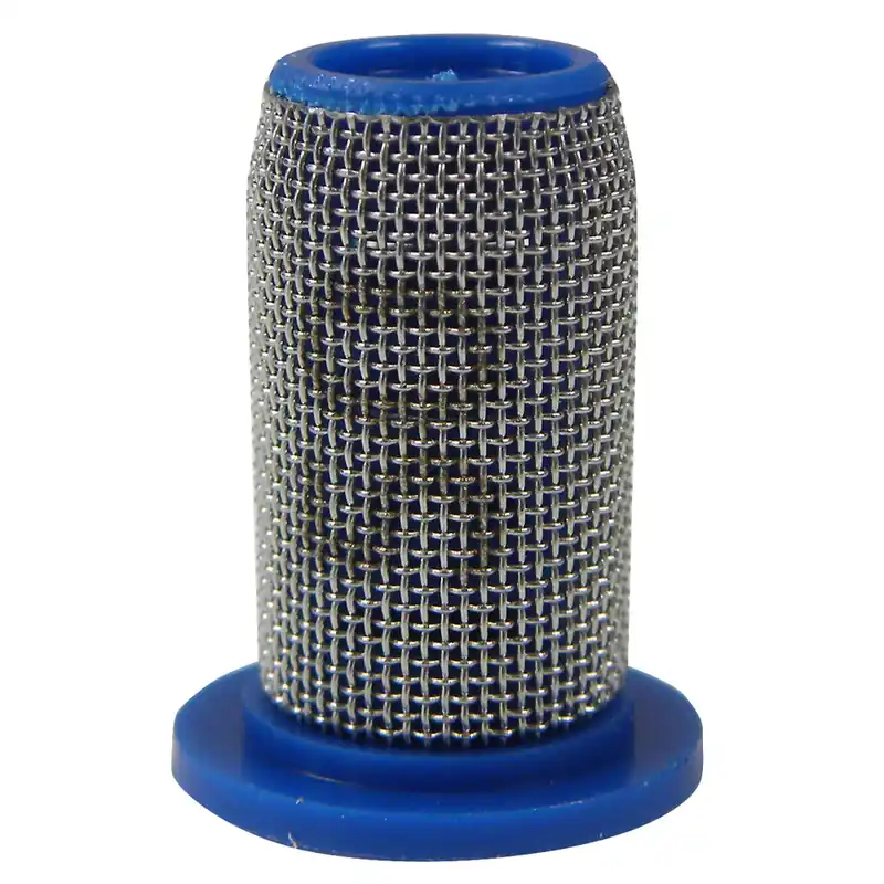 Düsenfilter aus Kunststoff/Edelstahl, 50M, blau Neue Ware