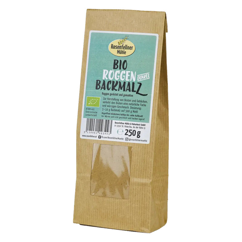 Backmalz Roggen Bio 250g Markenprodukt