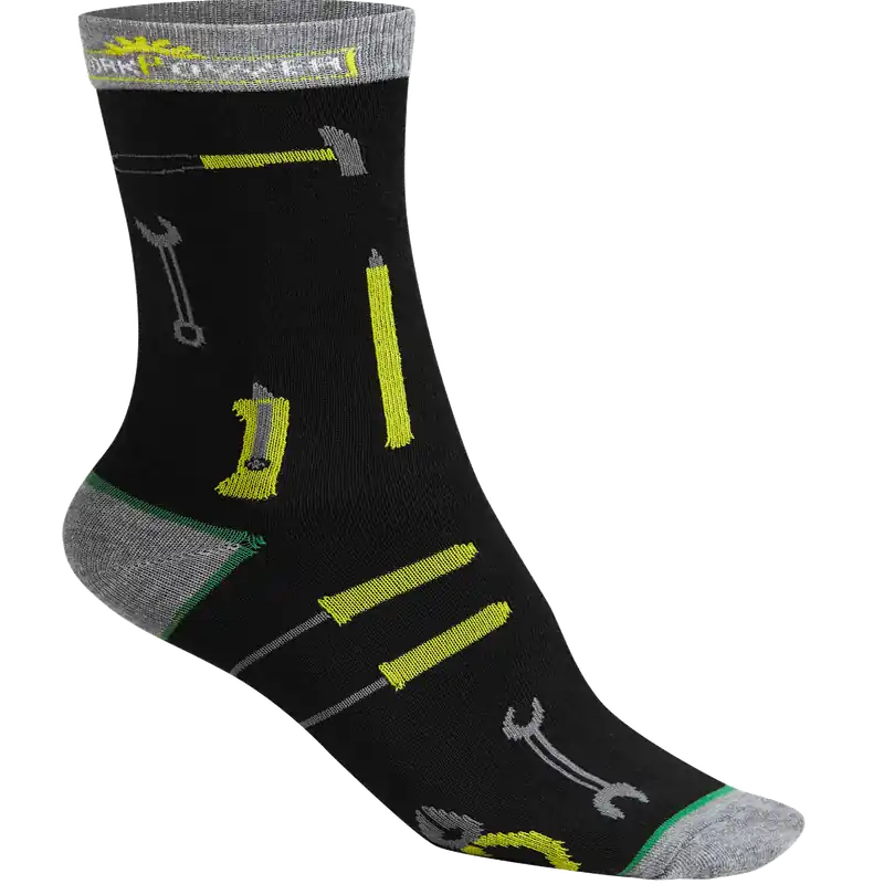 Neu Socken Workpower Werkzeug schwarz/gelb 39/42