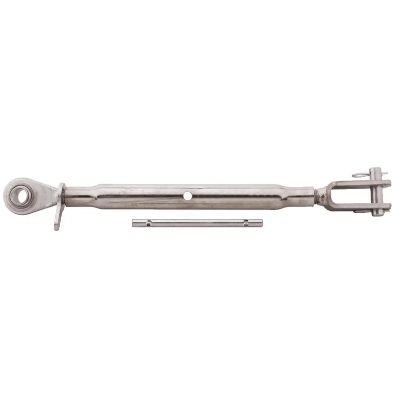 Seitlicher Stabilisator mit Gabel und Kugel verzinkt M 24 x 3 Begrenztes Angebot