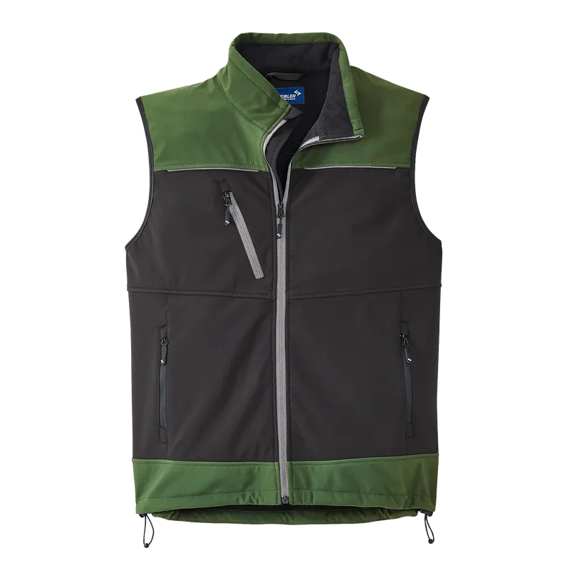 Softshellweste Active schwarz/ olive L Neu