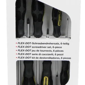 Proxxon Schraubendrehersatz 6-tlg. Schlitz und Pozidrive Schneller Versand