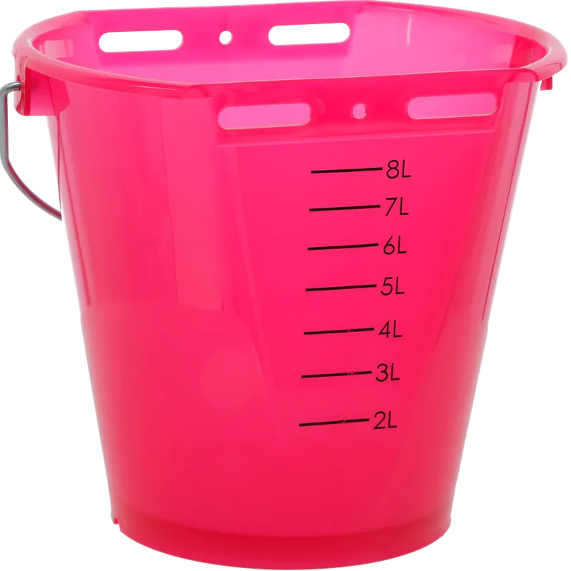 KERBL Tränkeeimer transparent rosa Highlight