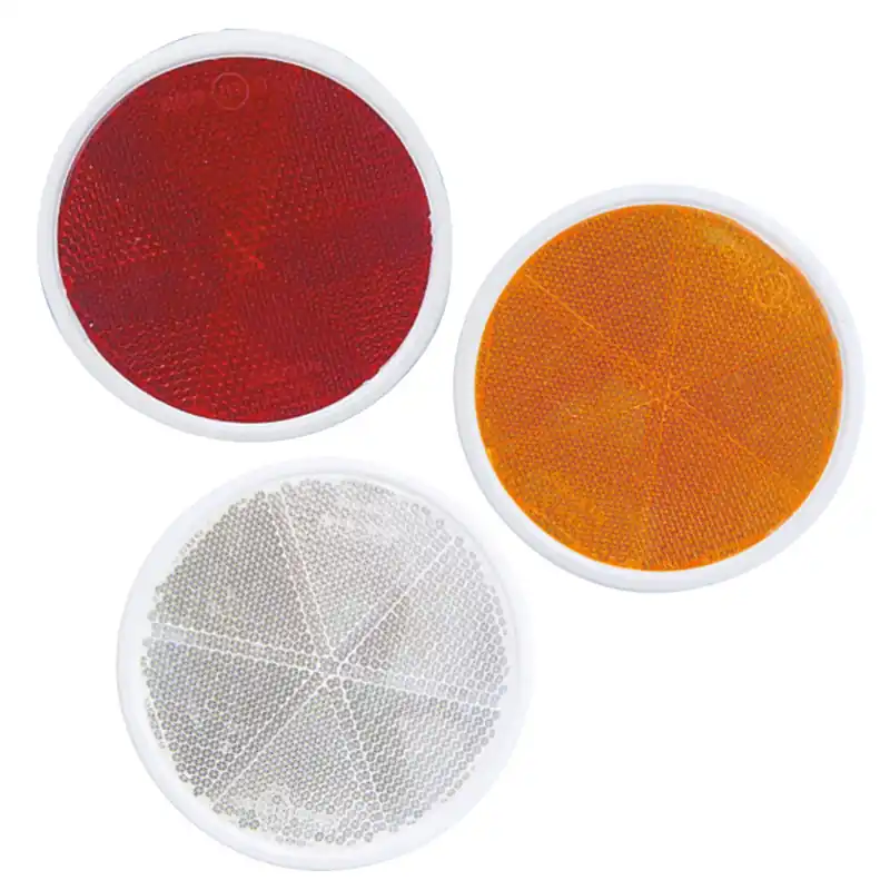 Rückstrahler Ø 84 mm rot Garantierte Lieferung