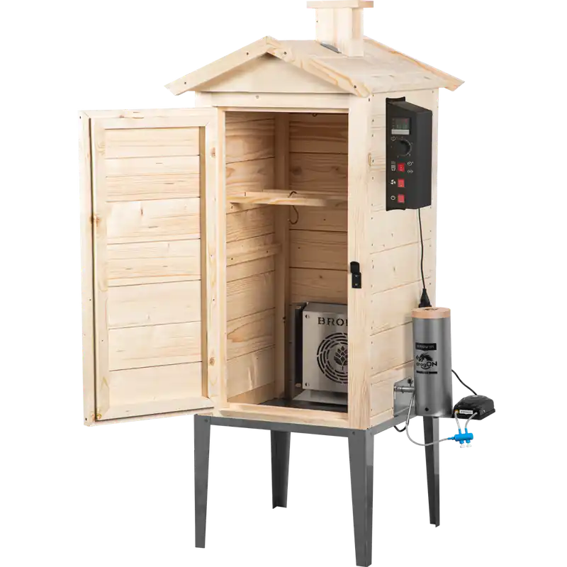 Browin Räucherofen aus Holz 200 L dragON Wood mit elektrischem Heizelement und Steuerung Meistverkauft