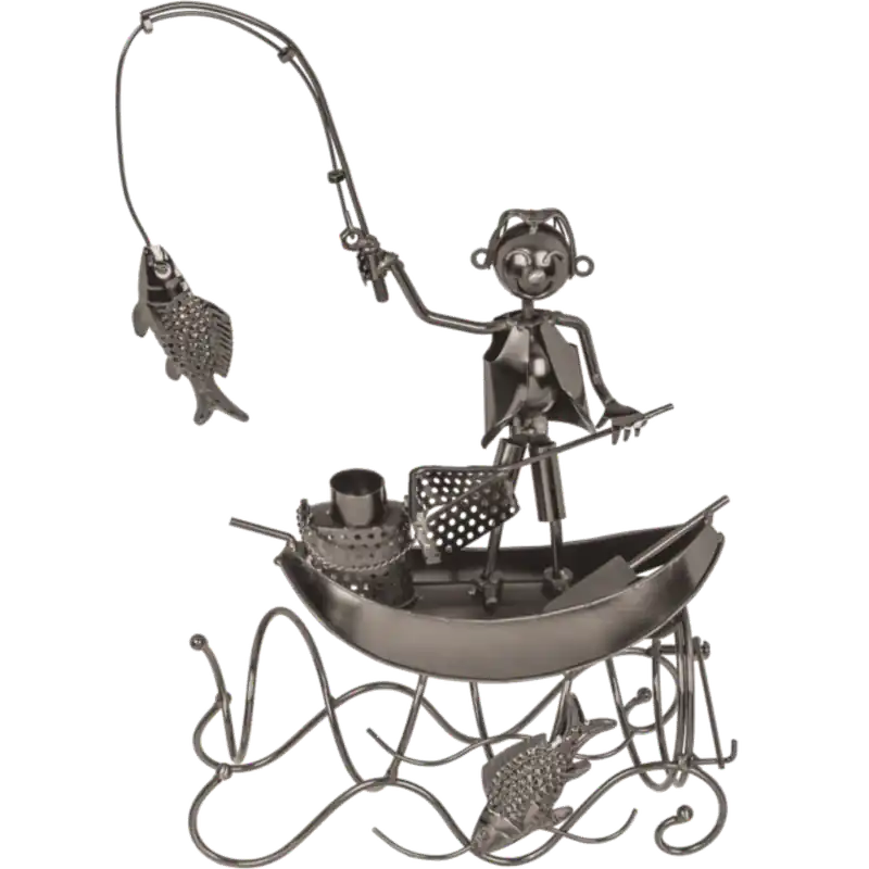 Must-Have Flaschenhalter Metall Fischer