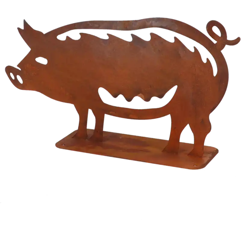 Dekofigur Schwein aus Rost Bestseller