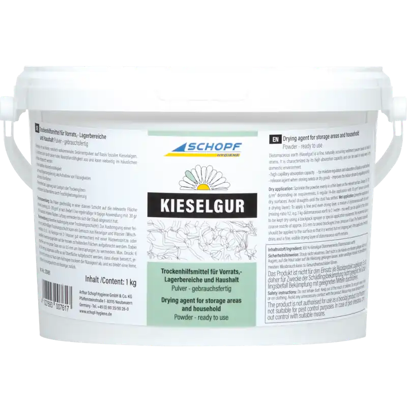 Neue Ware Kieselgur 1 kg