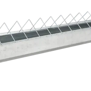 Markenprodukt Futtertrog Metall, 100 cm