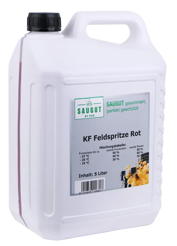 SAUGUT Frostschutz Konzentrat für Feldspritzen, 5L Geprüft