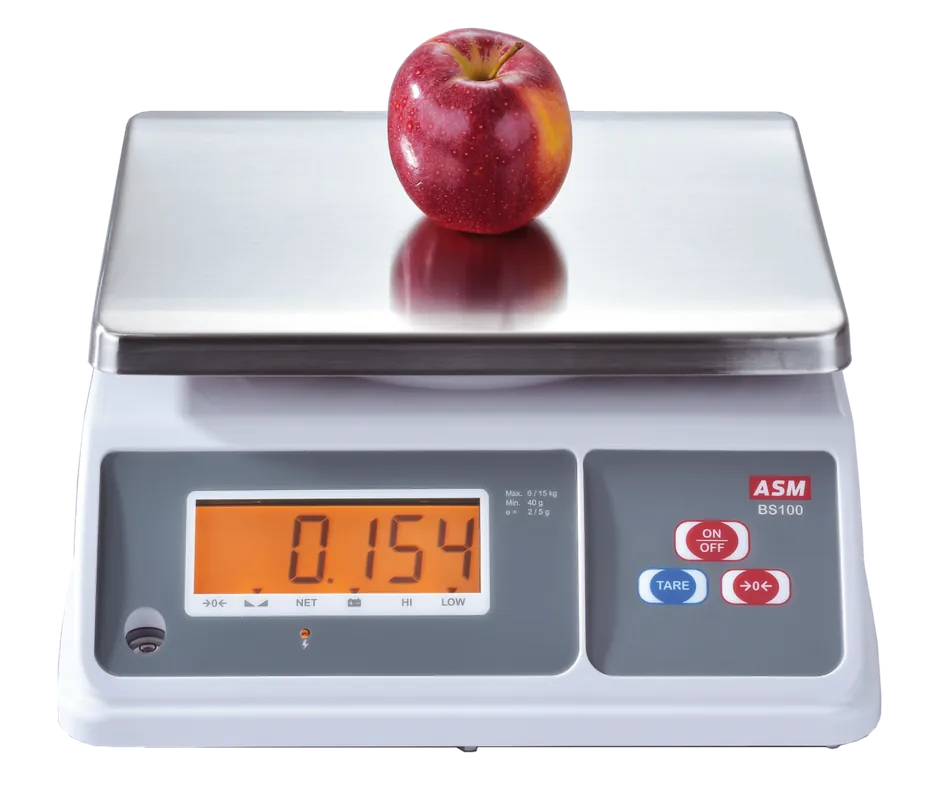 Tischwaage geeicht BS 100 3/6 kg Knallerangebot