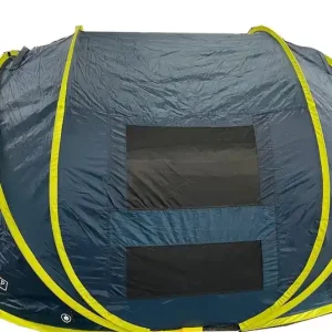 Schnäppchen Pop-Up Zelt 4 Personen Navy Blau Trekking Festival Outdoor Camping Hiking