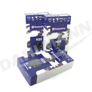Neue Ware 3x HUSQVARNA H25 Halbmeißel Sägekette 45 cm für HUSQVARNA 346 XP 351 353