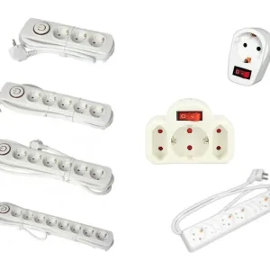 Steckdosenleiste Mehrfachstecker Steckdosenadapter Steckdosen Leisten Günstig