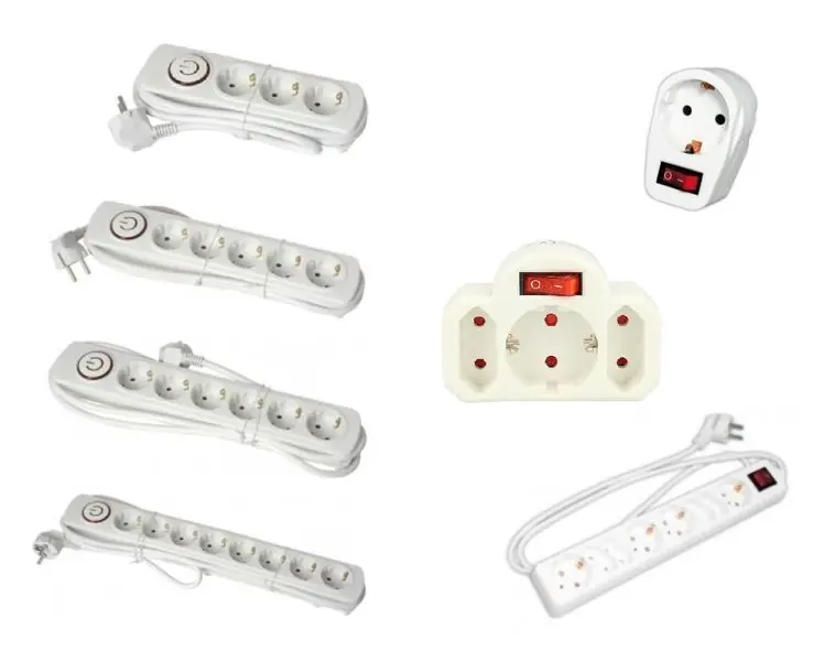 Steckdosenleiste Mehrfachstecker Steckdosenadapter Steckdosen Leisten Günstig