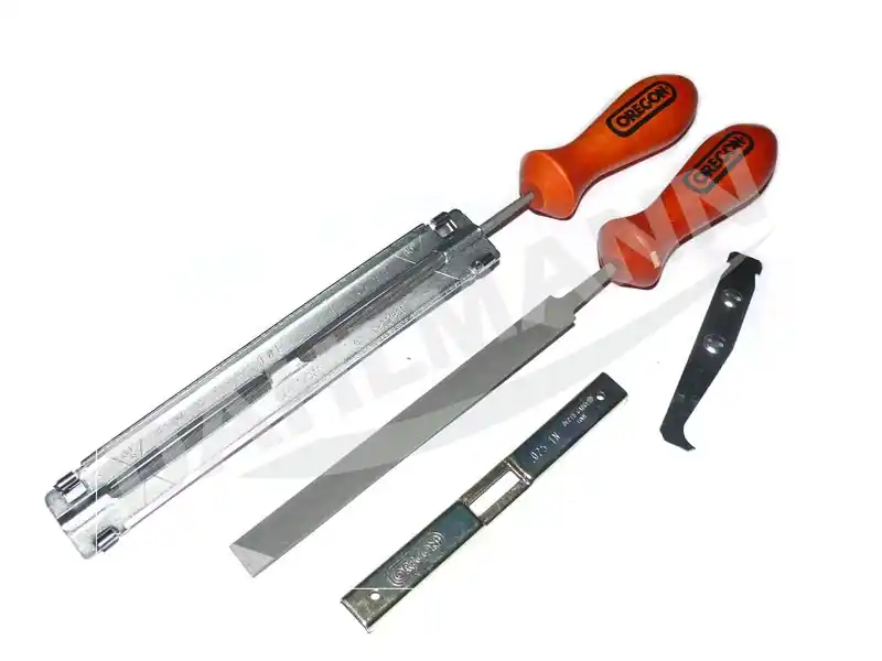 OREGON Schärfset mit Flachfeile 5,5 mm für 3/8" 404" Sägeketten Schneller Versand