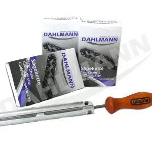 Top-Angebot 3x Halbmeißel Sägekette 325" 45 cm + Feilenhalter für HUSQVARNA 560 XP