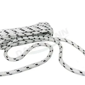 2x Festmacher Festmacherleine Tauwerk 10 mm x 10 Meter mit gespleißtem Auge Weiß Mega-Angebot