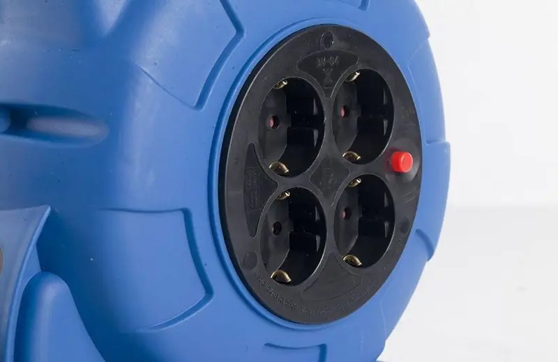 Begrenztes Angebot AS Schwabe mobile Federzug-Kabeltrommel ROTOMATIC-Anti-Twist-System 20 m Kunststoffmantelleitung H05VV-F 3G1,5 mit Schutzkontaktstecker