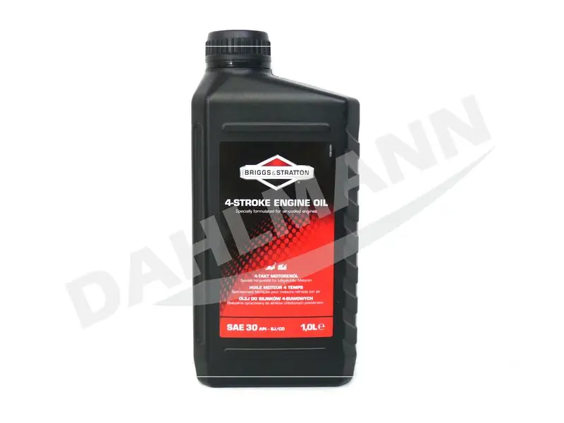 Direktkauf Briggs & Stratton Motorenöl SAE30 1,0 Liter für HUSQVARNA Rasenmäher LC 253 S