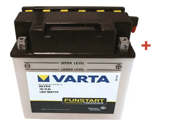 Motorradbatterie 51914 12V 19AH Neue Ware