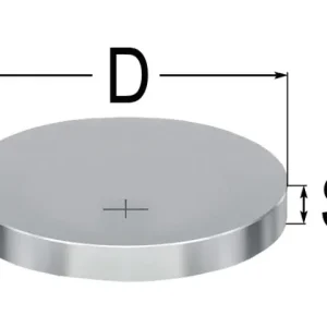 Markenware Knopfzelle Silver Oxide 1,55V 33 mAh 10
