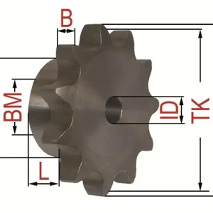 Nabenkettenrad 10B-1 Z21 Letzte Chance