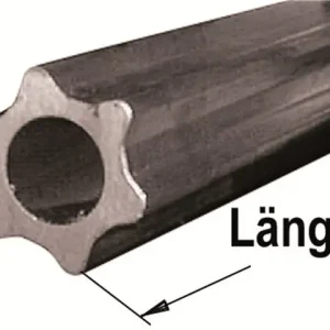Letzte Chance Außen-Sternprofil 61,0 mm, L = 1400 mm