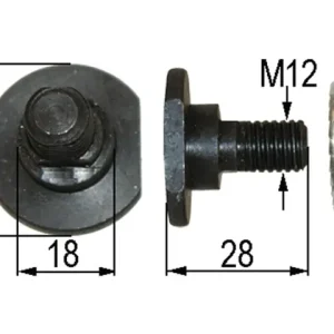 Klingenschraube M12 Versand Am Gleichen Tag
