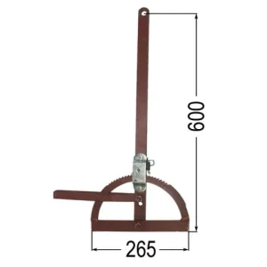 Rabatt Handbremshebel 600 mm