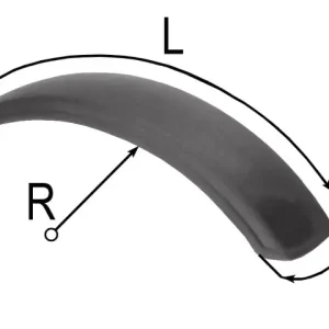 Kotflügel Breite= 380mm Länge=1300mm Zertifiziert