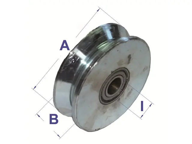 Preisknaller Rolle mit Lager 60 mm