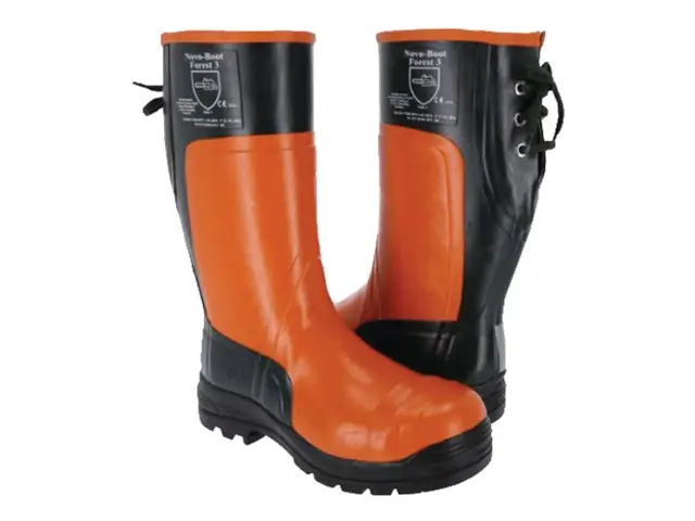 Wochenendangebot Forststiefel 43 mit Futter, Stahlkappe