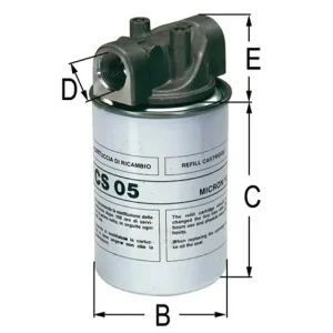 Rücklauffilter 25 µ 3/4" Bestseller