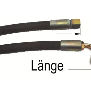 HD-Schlauch L = 1600 mm M22 x 1,5 ger./geb. Schnäppchen