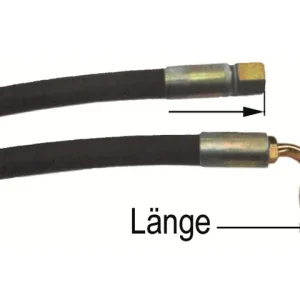 Sonderangebot HD-Schlauch L= 600 mm M18 x 1,5 ger./geb.