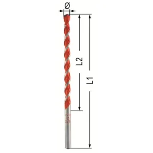 Meistverkauft Hartmetall Universalbohrer lang 6 mm