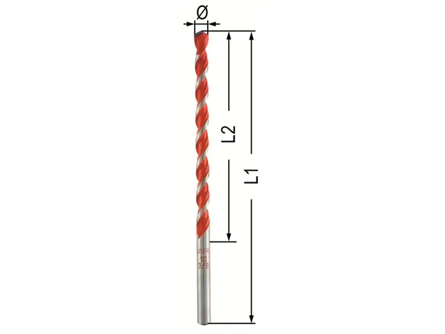 Meistverkauft Hartmetall Universalbohrer lang 6 mm