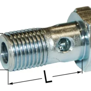 Neu Im Sortiment Hohlschraube M22 x 1,5 L = 38 mm