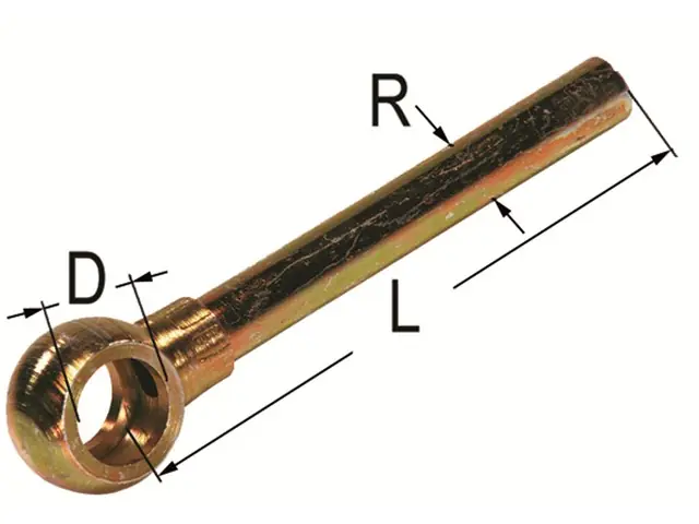 Echt Ringöse 3/8" 12L 106 mm