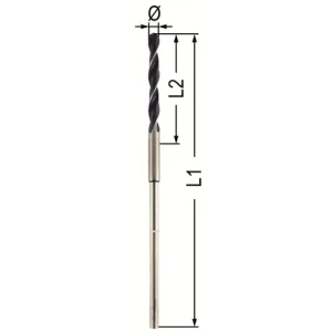 Bohrer HSS 24,0 mm 400mm abgesetzt Jetzt Bestellen
