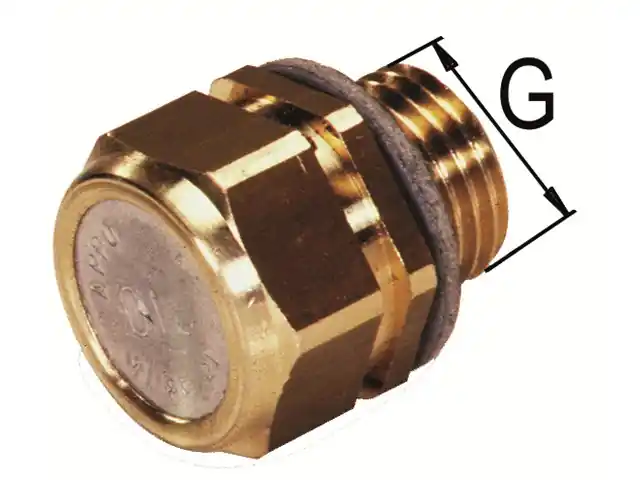 Echt Entlüftungsschraube 1/2"