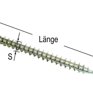 Spanplattenschrauben 3,5x30 200Stk =61933 Meistverkauft