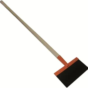 Günstig Stoßscharre 30cm mit Stiel