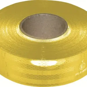 Reflektierende Folie 50mm gelb 1m Zertifiziert