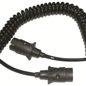 Super-Preis Spiral-Verlängerungskabel 7-polig 3,5 m