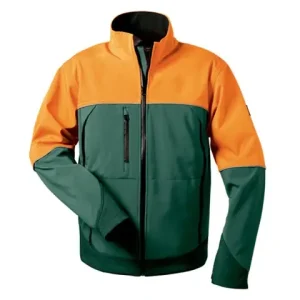 Preisknaller Forstarbeiterjacke XL grün/orange